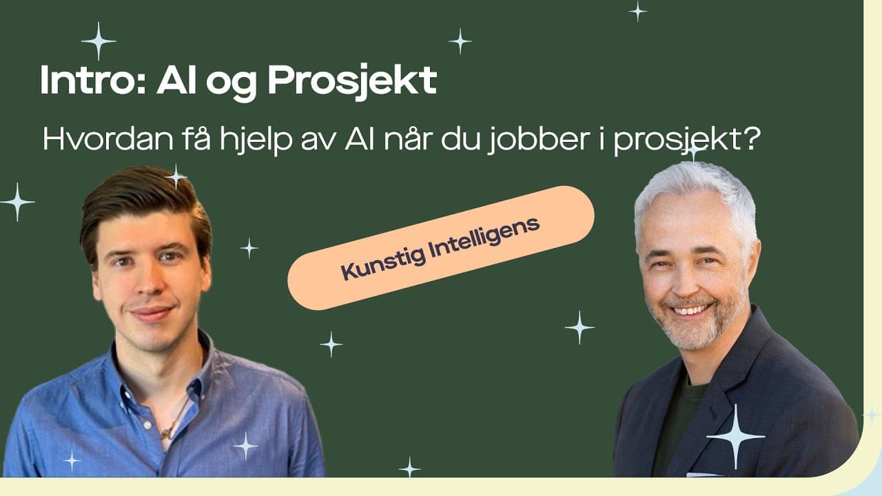 Omslag til opptaket «AI for Prosjekt»