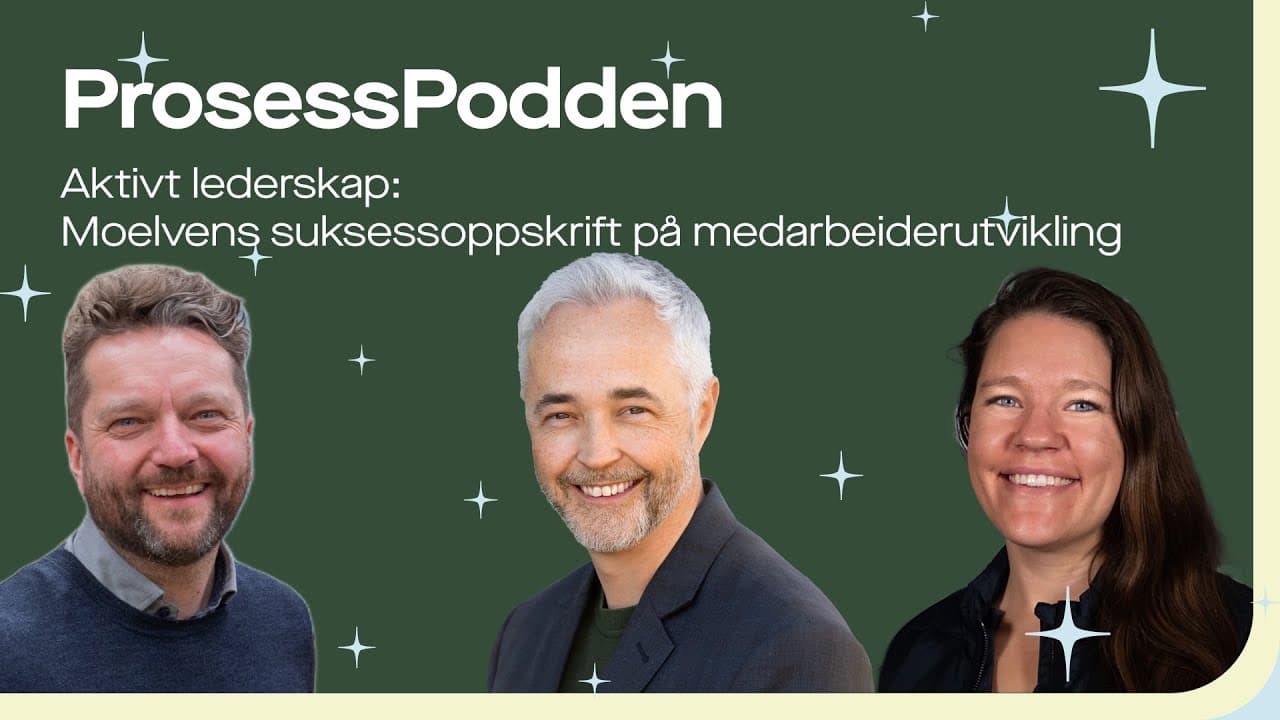 Recording cover: Aktivt lederskap: Moelvens suksessoppskrift på medarbeiderutvikling