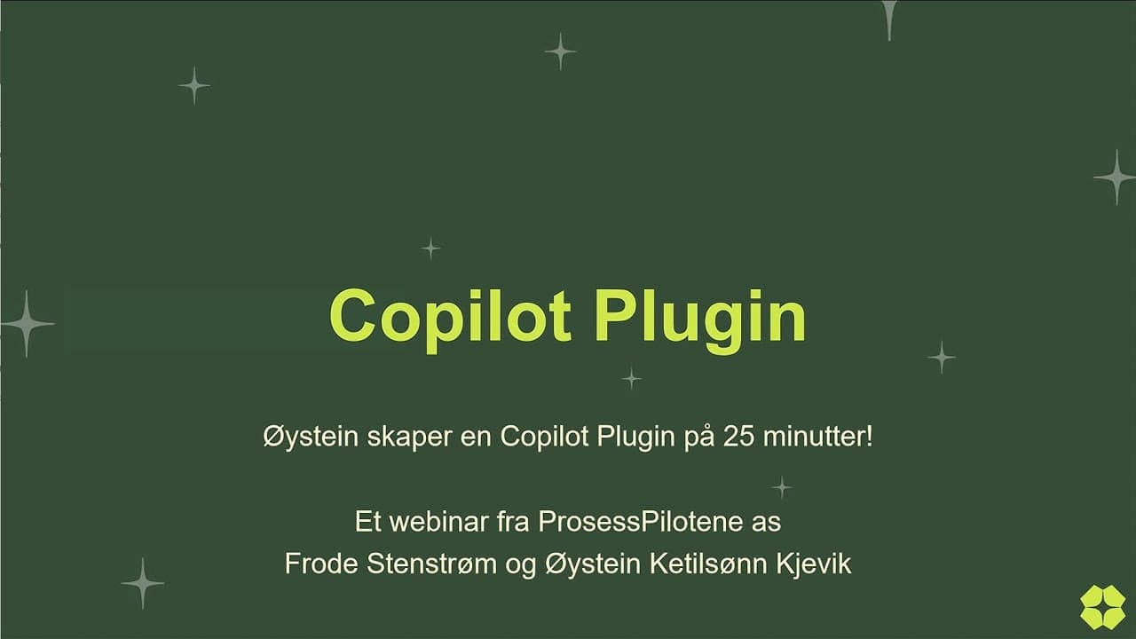 Recording cover: Bygging av en Copilot-plugin: Trinn-for-trinn guide