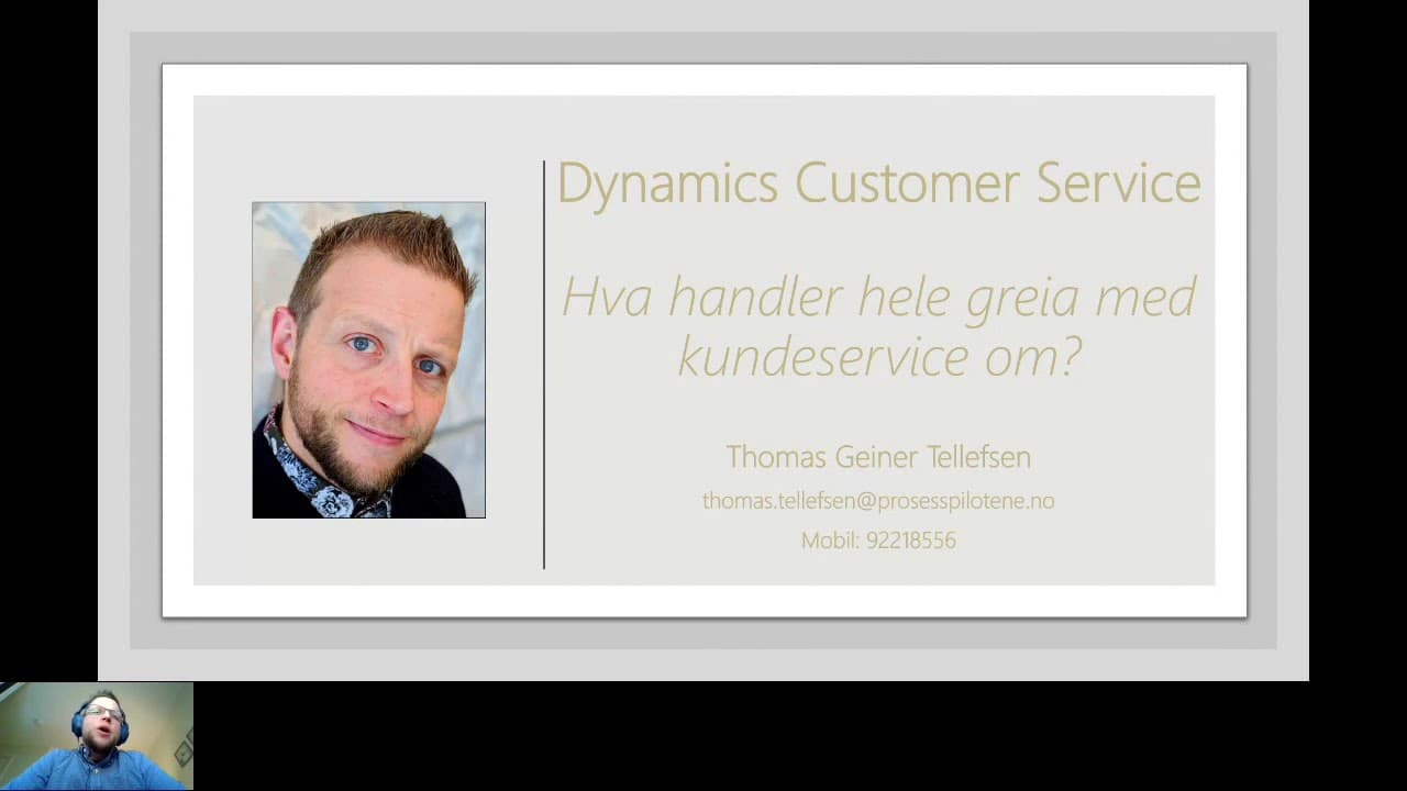 Recording cover: Kundeservice og telefoni